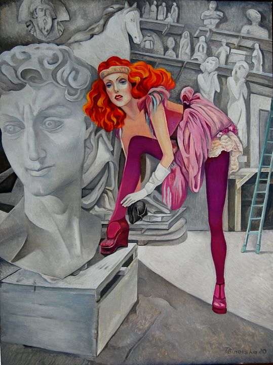 Modern Model - Tatyana Binovska Art