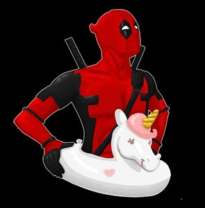 Deadpool and his unibuoy