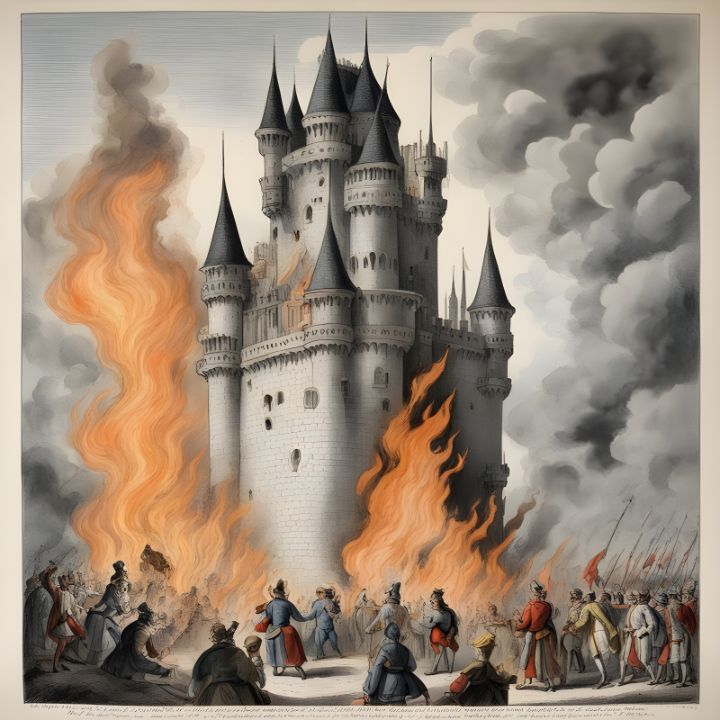 A history of castles in the Arts