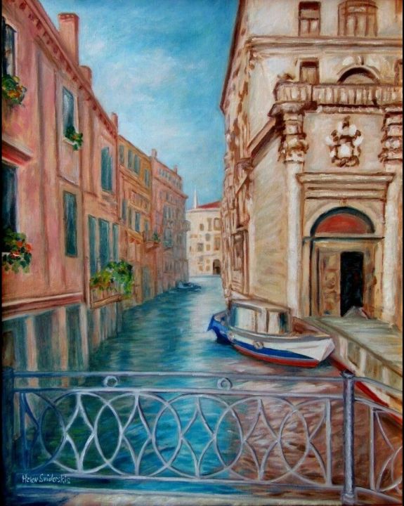 Charming Lacy Bridge of Venice - Helen Sviderskis