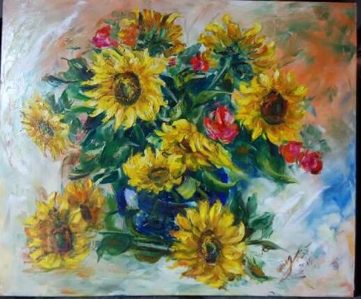 True Sunflower of Joy - Indonesian Collector Art