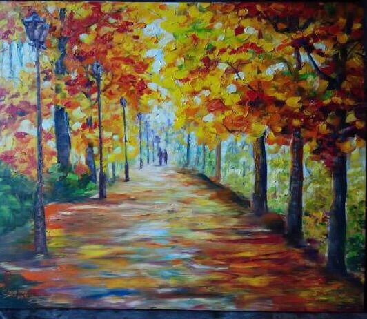 Autumn Desire by Chong Hoo - Indonesian Collector Art