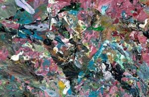 1 inch section , world map #4 - PAINTINGS FROM HEAVY GHOSTS, MARTIAN ...