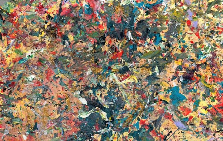 1 inch section, World Map #2 - PAINTINGS FROM HEAVY GHOSTS, MARTIAN ...