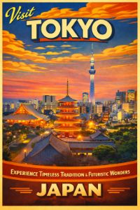 Oklahoma City Travel Poster - Jadjackson3 - Digital Art & AI