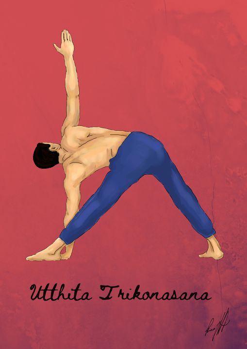 Utthita Trikonasana - Triangle — YOGARU