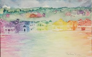 Nags Head Seaside City Scape - Victoria Gayle