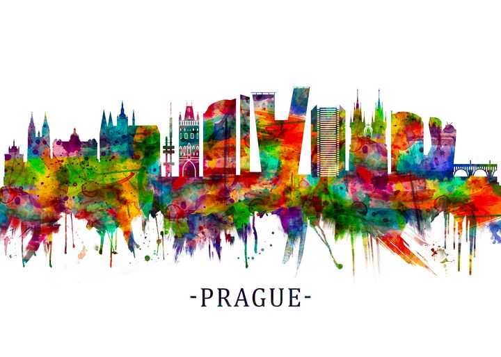 Prague Czech Republic Skyline - Towseef Dar