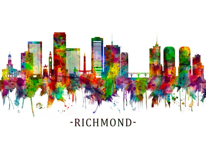 Richmond Virginia Skyline - Towseef Dar