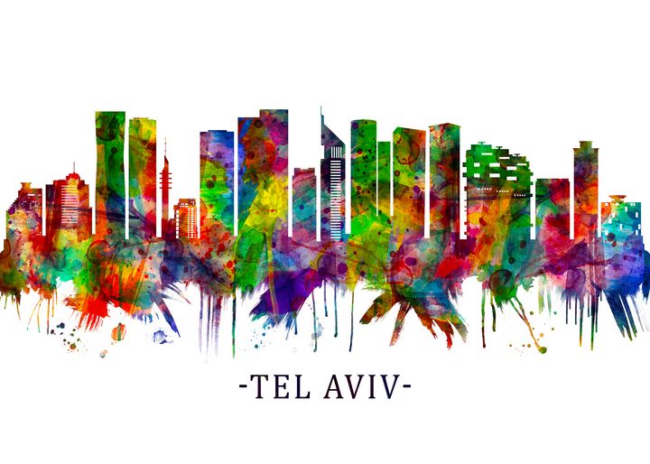 Tel Aviv Israel Skyline - Towseef Dar