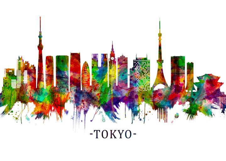 Tokyo Japan Skyline - Towseef Dar