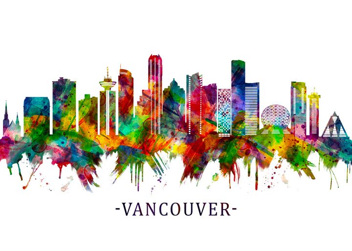 Vancouver Canada Skyline - Towseef Dar