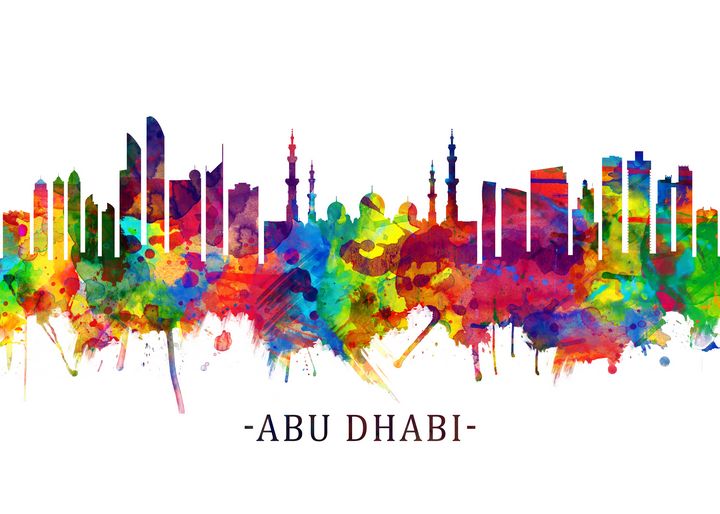 Abu Dhabi UAE Skyline - Towseef Dar
