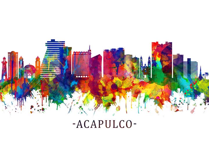 Acapulco Mexico Skyline - Towseef Dar