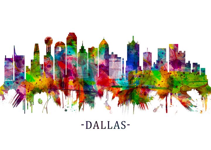 Dallas Texas Skyline - Towseef Dar