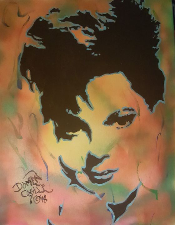 Judy Garland portrait - Dark Castle Art
