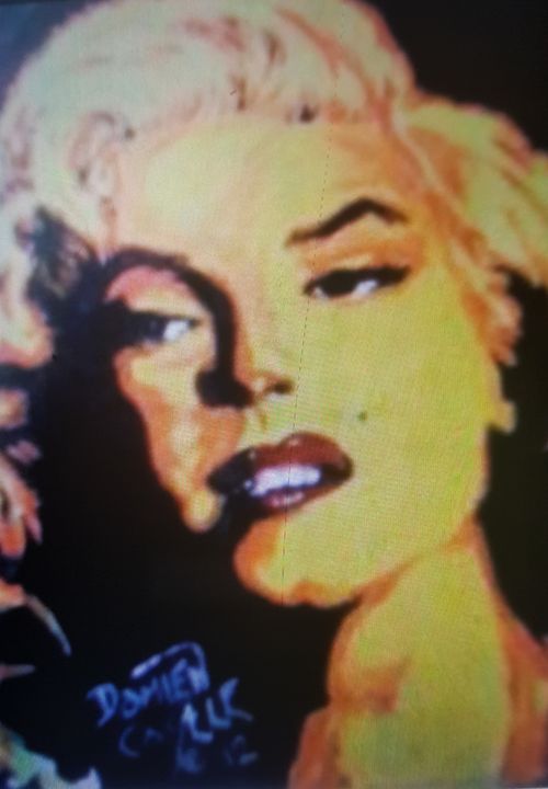 Marilyn Monroe portrait #2 - Dark Castle Art - Paintings & Prints, People &  Figures, Celebrity, Actresses - ArtPal