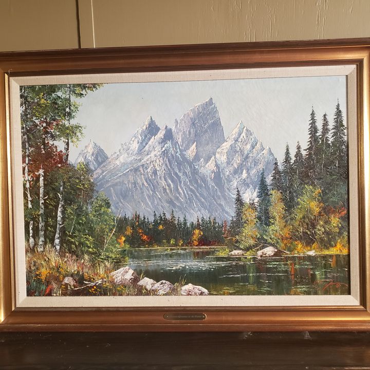 Summer in the Tetons - Canton Street Gallery - Paintings & Prints ...