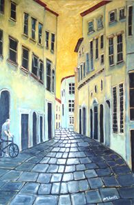 Cobblestone of Lucca
