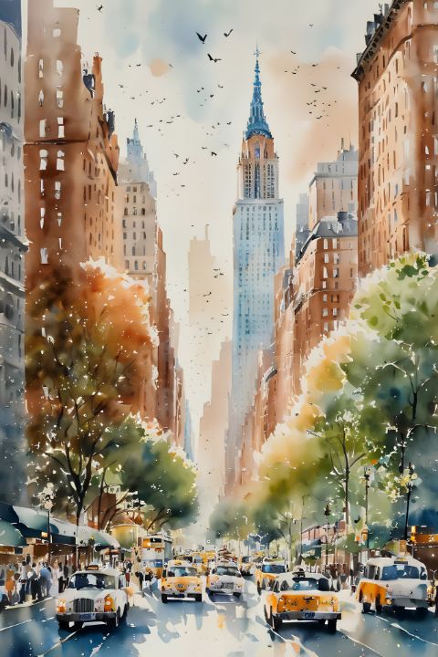 絵画 VERRIER NEWYORK CITY IN THE PALM OF YOUR New York City In The Palm Of Your Hand – VERRIER HANDCRAFTED