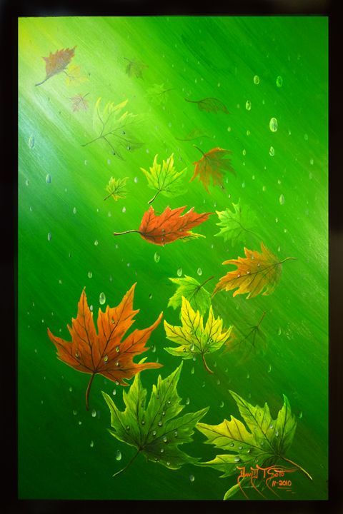 green fall - Pidazzel's Art - Paintings & Prints, Landscapes & Nature ...