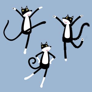 Dancing Cats - Nic Squirrell