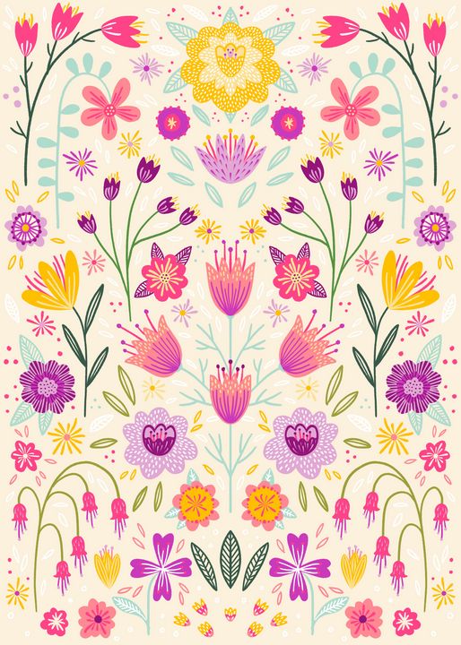 Floral Symmetry - Nic Squirrell
