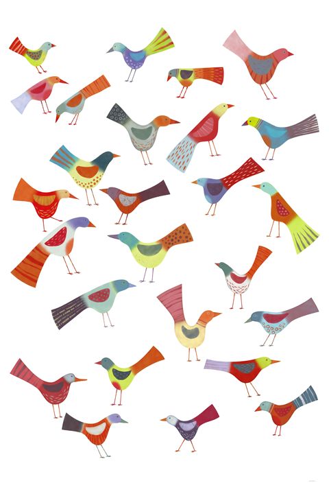 Birds Doing Bird Things - Nic Squirrell