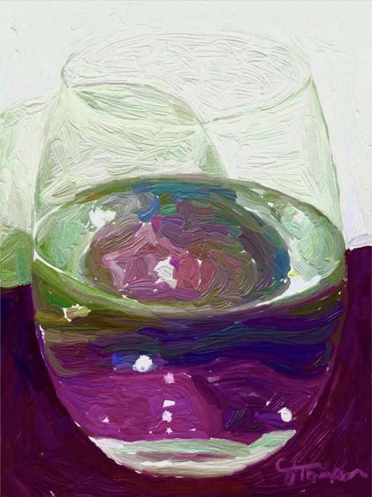 Glass Half Colorful - CJ Thompson