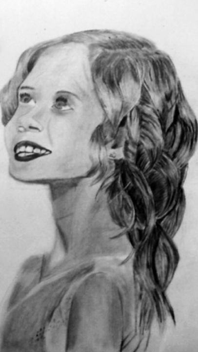 Smiling Girl - Belinda_drawings
