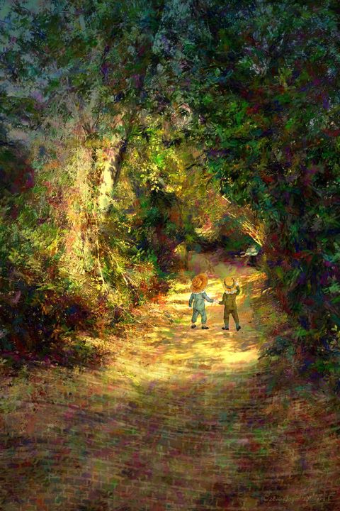 The Enchanted Path Two - Joyce Dickens Fine Art Photography