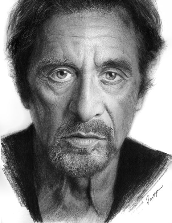 Al Pacino - Christopher Panza - Drawings & Illustration, Entertainment ...