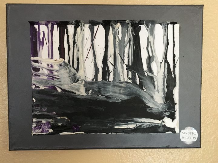 White Lake artist paints with melted Crayola crayons