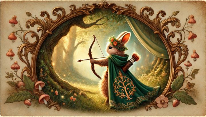 The Woodland Archer, Enchanted Bunny - Anavrin Art - Digital Art & AI ...