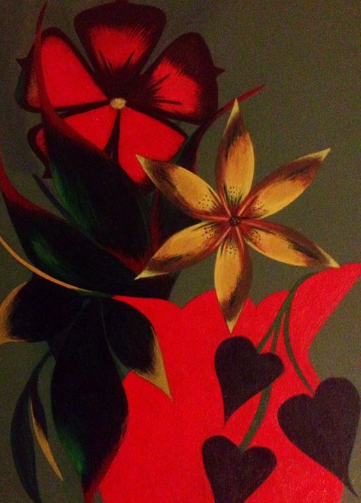 Flowers Flowers - Paula's paintings