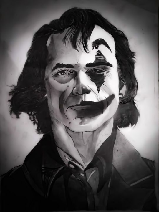 Joker pencil sketch  rjoker