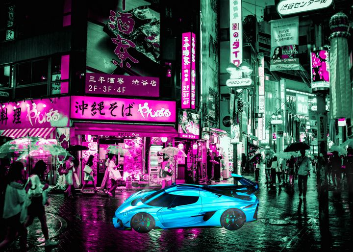 Tokyo Street Car 2077 - Miracle Creative