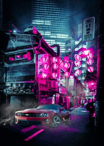 Tokyo Street 2077 Car