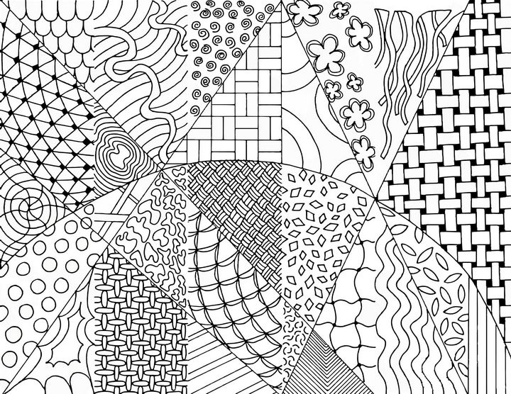 Zentangle #5 - NicolesDesignsNMore - Drawings & Illustration, Abstract,  Geometric - ArtPal