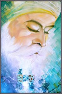 Guru Nanak Dev Ji closeup
