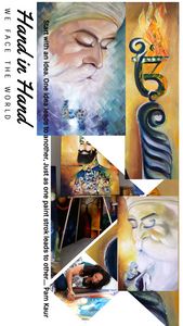 Collage of Artist work