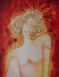 SCORPIO 11"x14" - MARITA'S CONTEMPORARY ART