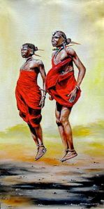 masai traditional dancing