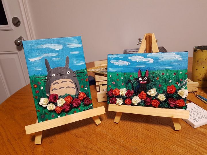 Studio Ghibli - ArtistJade - Paintings & Prints, Childrens Art, TV Shows &  Movies - ArtPal