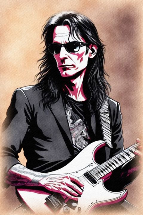 Steve Vai, Music Star - Esoterica - Paintings & Prints, People ...