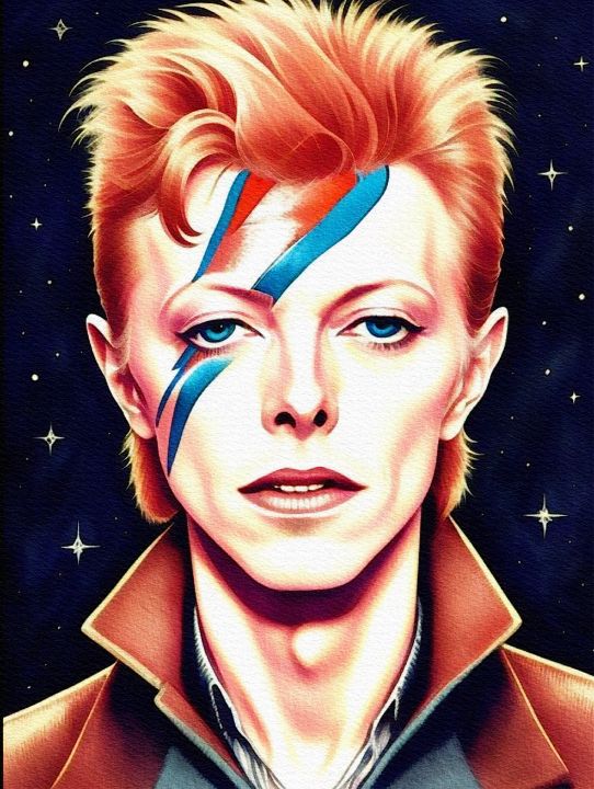 David Bowie, Music Legend - Esoterica - Paintings & Prints, People ...