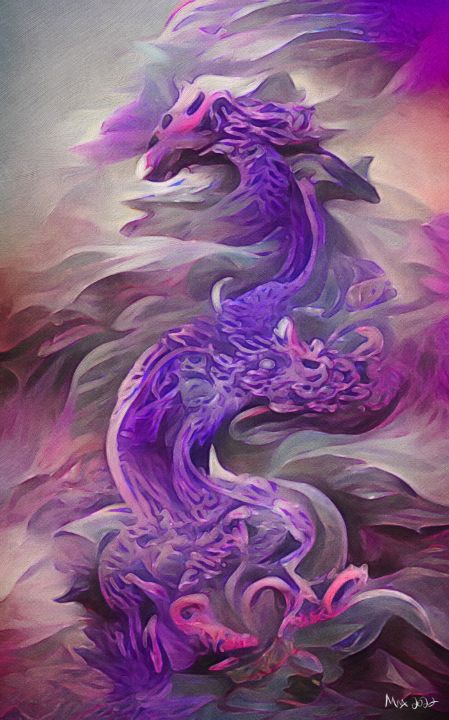 asian dragon artwork