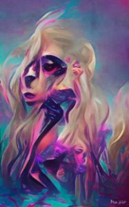 Lady Gaga - Distorted View Imagery