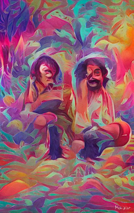 Cheech and Chong - Distorted View Imagery