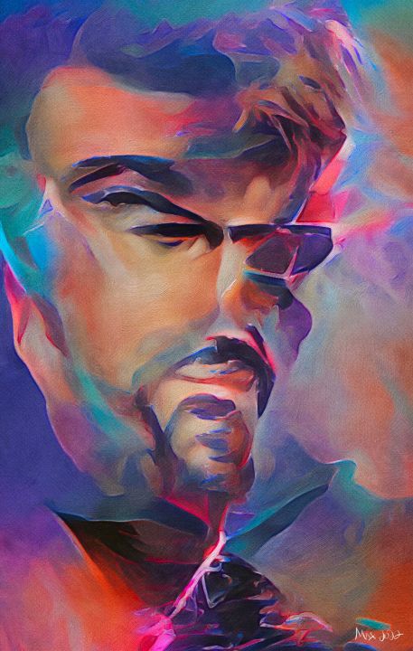 George Michael - Distorted View Imagery